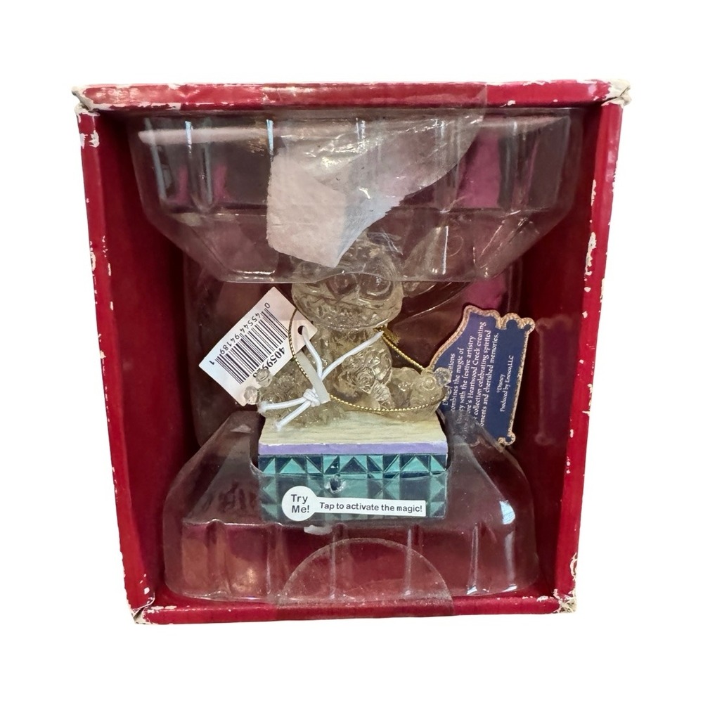 Disney Traditions Jim Shore Stitch Ice Bright Illuminated Figurine 4059928 NEW